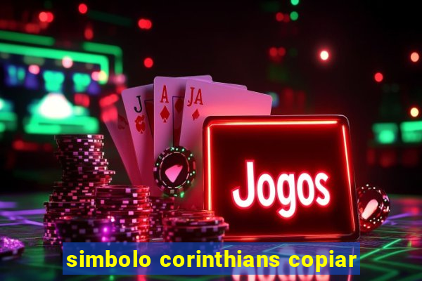 simbolo corinthians copiar